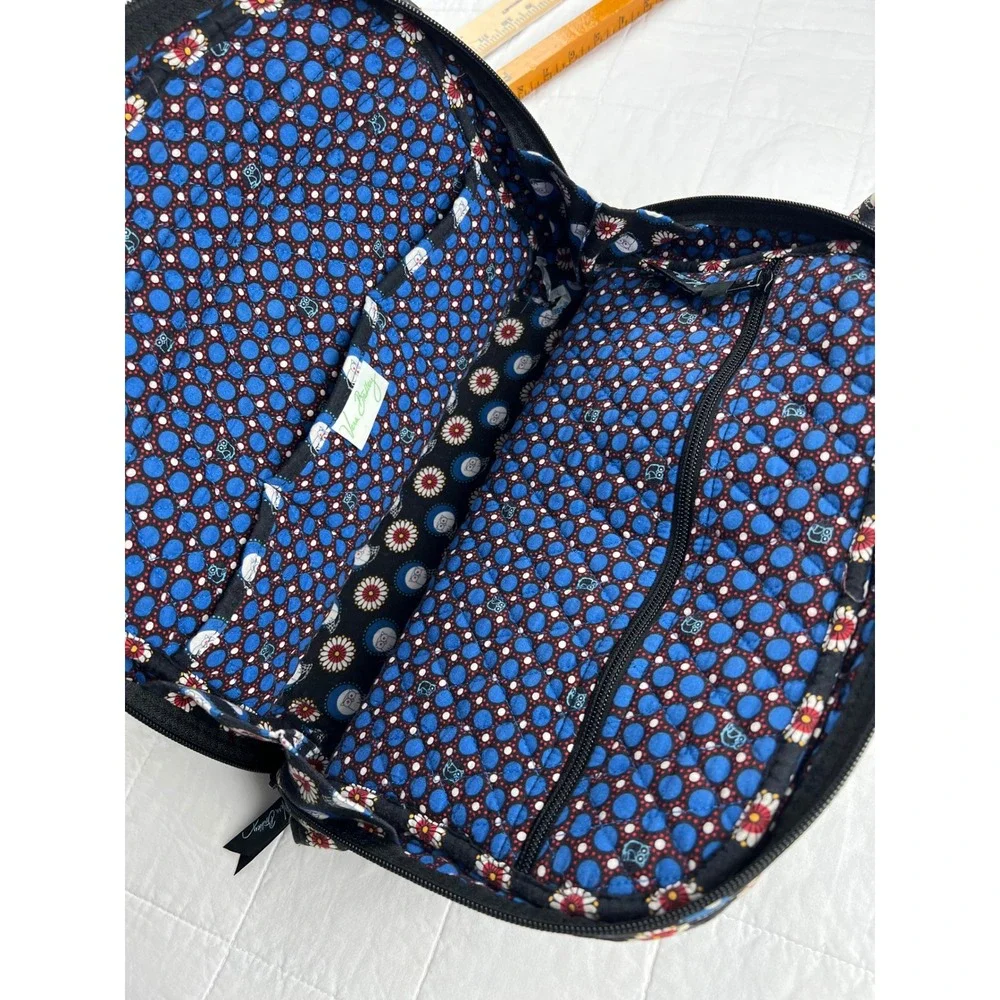 Vera Bradley Quilted Owl Floral‎ Pattern Satchel Handbag